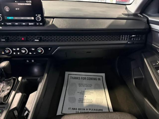 2025 Honda Accord Sedan SE