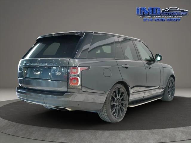 2018 Land Rover Range Rover 5.0L V8 Supercharged