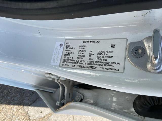 2021 Tesla Model 3 Standard Range Plus Rear-Wheel Drive
