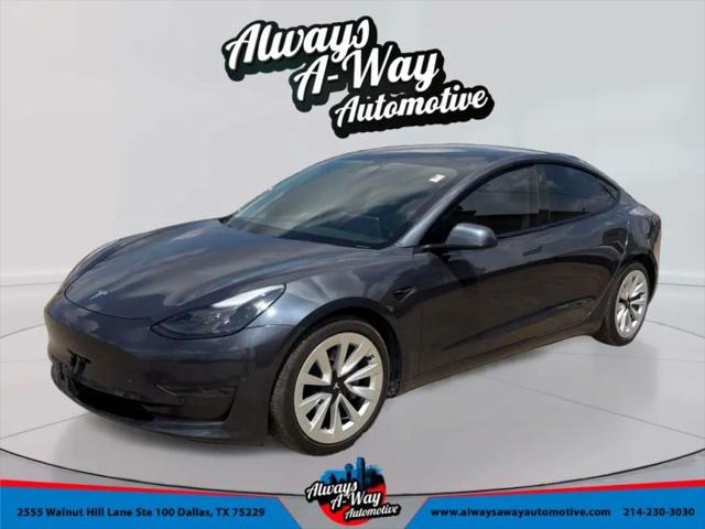2021 Tesla Model 3 Standard Range Plus Rear-Wheel Drive for sale in Dallas, TX