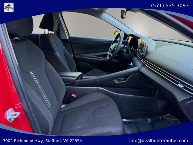 2022 Hyundai Elantra Hybrid Blue