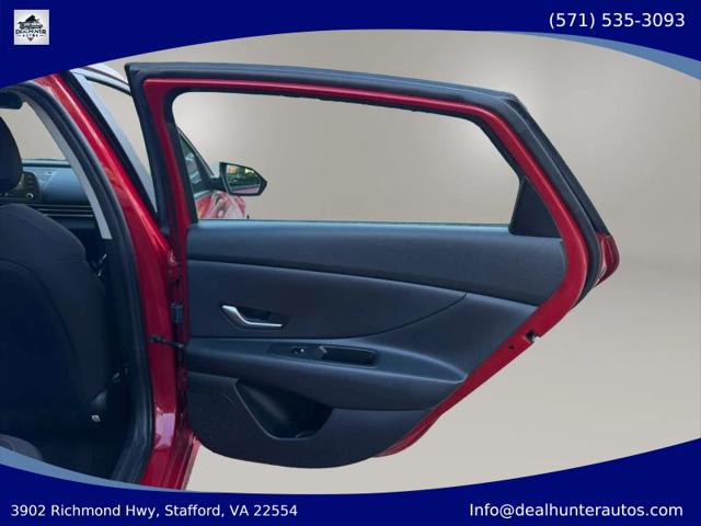 2022 Hyundai Elantra Hybrid Blue