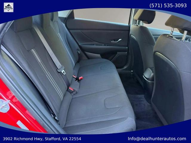 2022 Hyundai Elantra Hybrid Blue