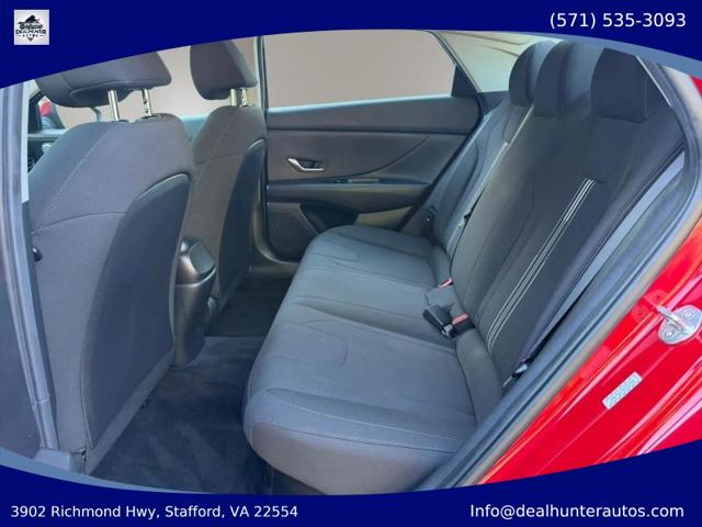 2022 Hyundai Elantra Hybrid Blue
