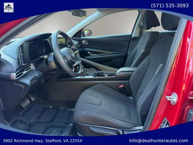 2022 Hyundai Elantra Hybrid Blue