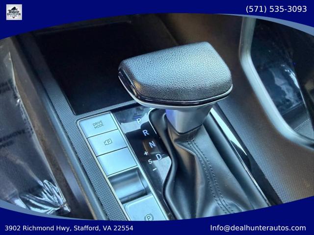 2022 Hyundai Elantra Hybrid Blue