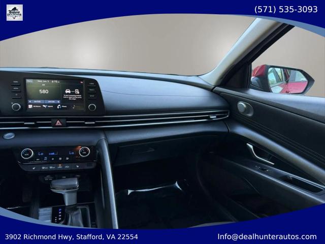 2022 Hyundai Elantra Hybrid Blue