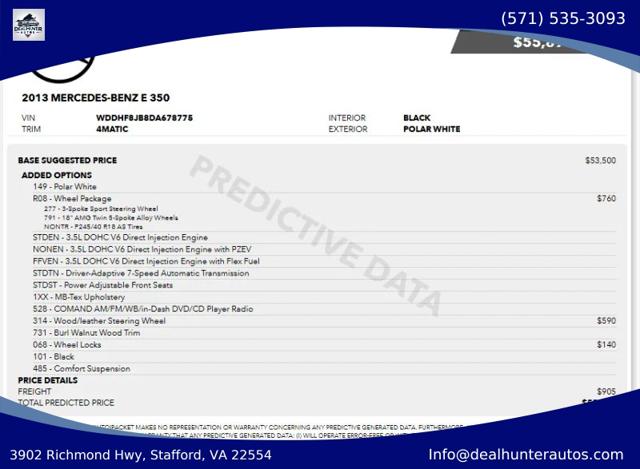 2013 Mercedes-Benz E 350 E 350 for sale in Stafford, VA
