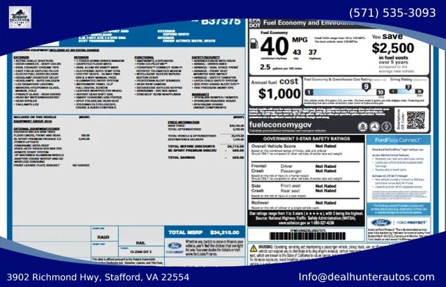 2020 Ford Escape SE Sport Hybrid for sale in Stafford, VA