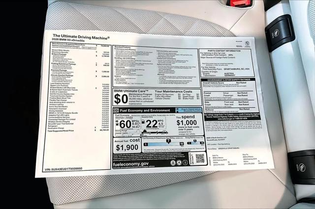 2026 BMW X5 xDrive50e