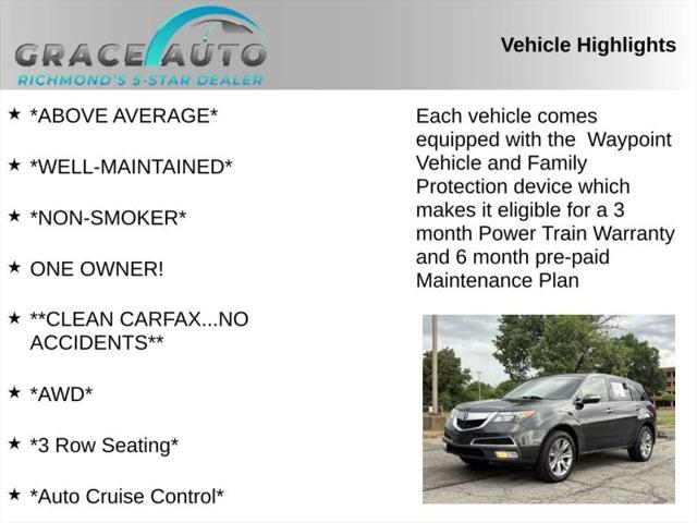 2013 Acura MDX Advance Package