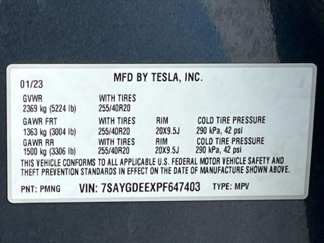 2023 Tesla Model Y Long Range Dual Motor All-Wheel Drive