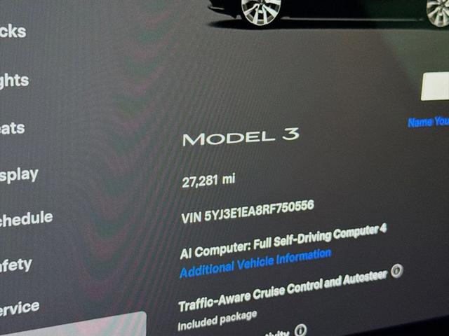 2024 Tesla Model 3 Rear-Wheel Drive