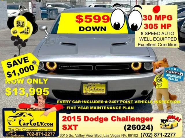 2015 Dodge Challenger SXT for sale in Las Vegas, NV