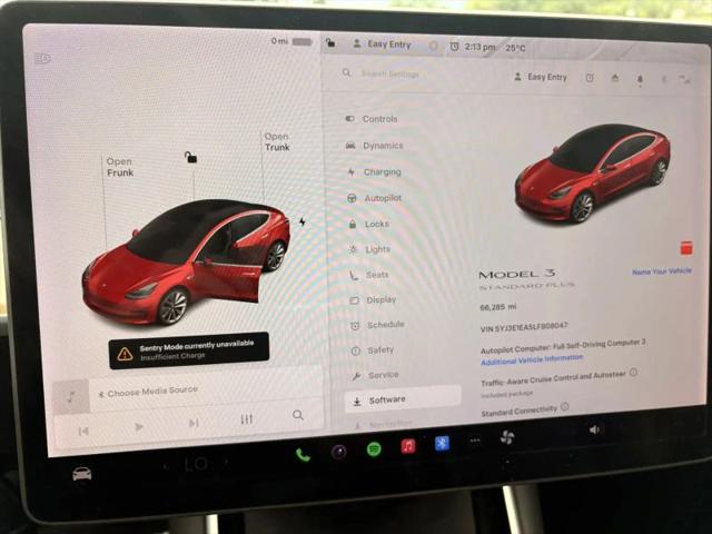 2020 Tesla Model 3 Standard Range Plus Rear-Wheel Drive