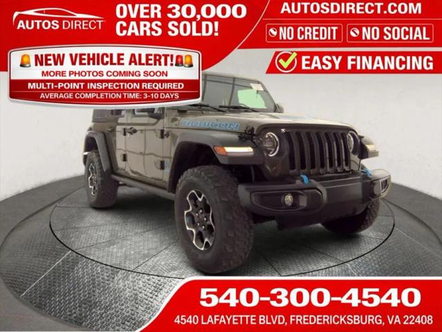 2023 Jeep Wrangler 4xe Rubicon 4x4 for sale in Fredericksburg, VA