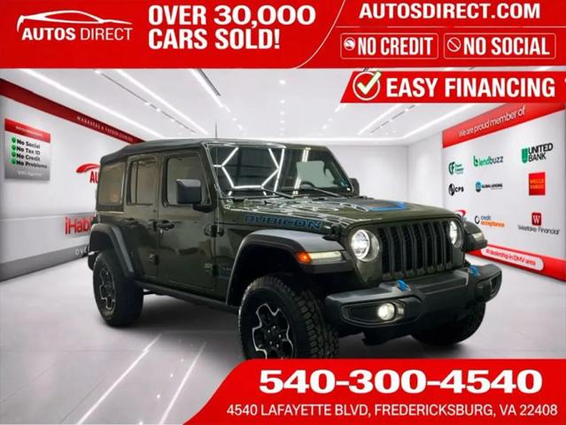 2023 Jeep Wrangler 4xe Rubicon 4x4 for sale in Fredericksburg, VA