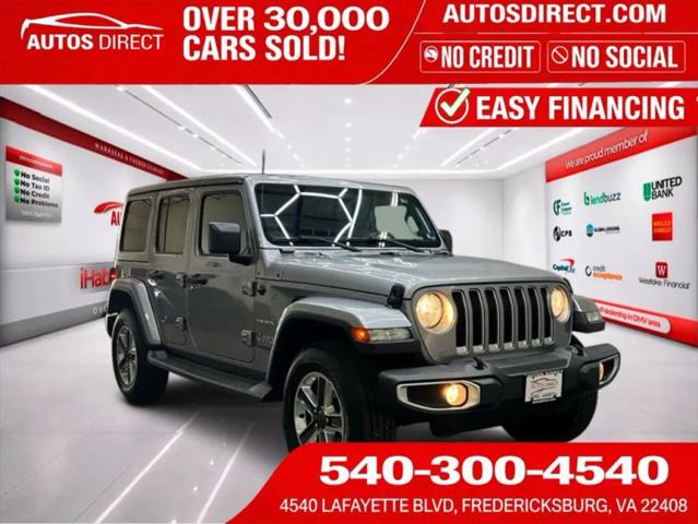 2020 Jeep Wrangler Unlimited Sahara for sale in Fredericksburg, VA