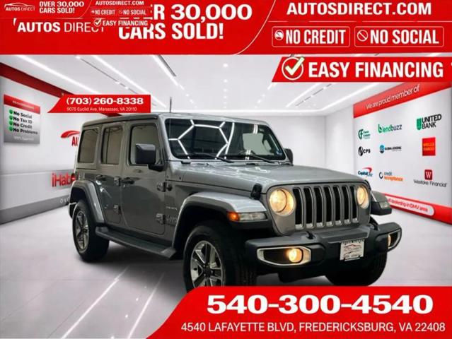 2020 Jeep Wrangler Unlimited Sahara for sale in Fredericksburg, VA