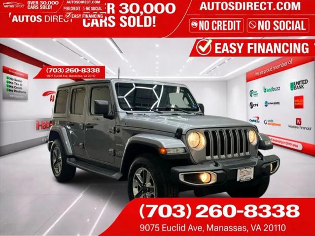 2020 Jeep Wrangler Unlimited Sahara for sale in Fredericksburg, VA