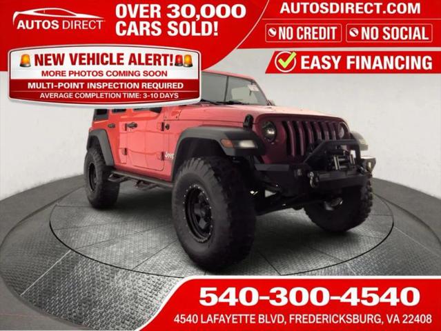 2020 Jeep Wrangler Sport S 4x4 for sale in Fredericksburg, VA
