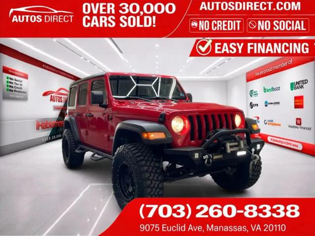 2020 Jeep Wrangler Sport S 4x4 for sale in Fredericksburg, VA