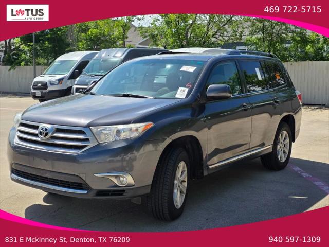 2013 Toyota Highlander Base Plus V6 for sale in Denton, TX