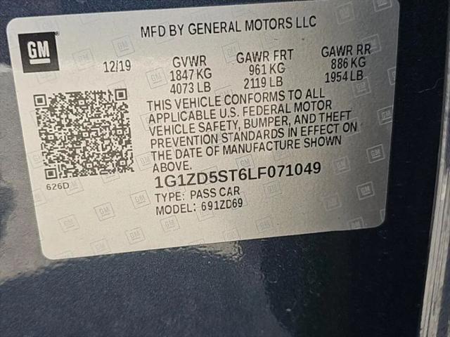 2020 Chevrolet Malibu FWD LT