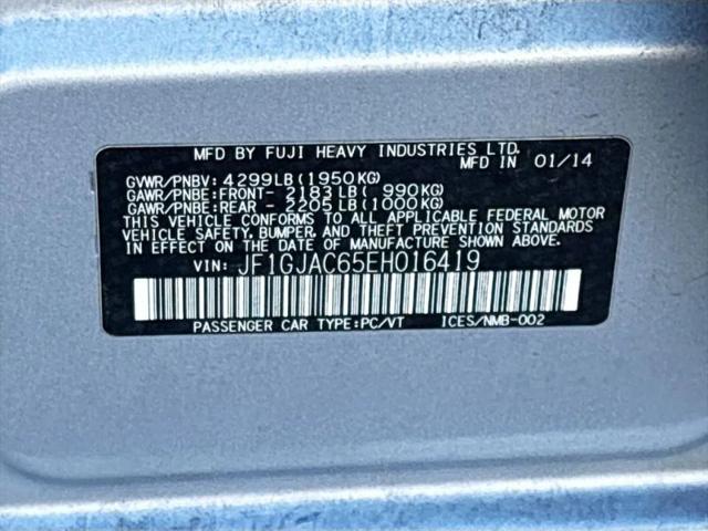 2014 Subaru Impreza 2.0i Premium