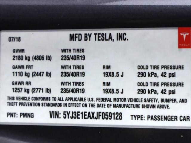 2018 Tesla Model 3 Long Range