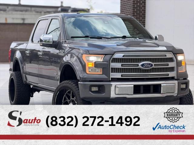 2015 Ford F-150 Platinum for sale in Houston, TX