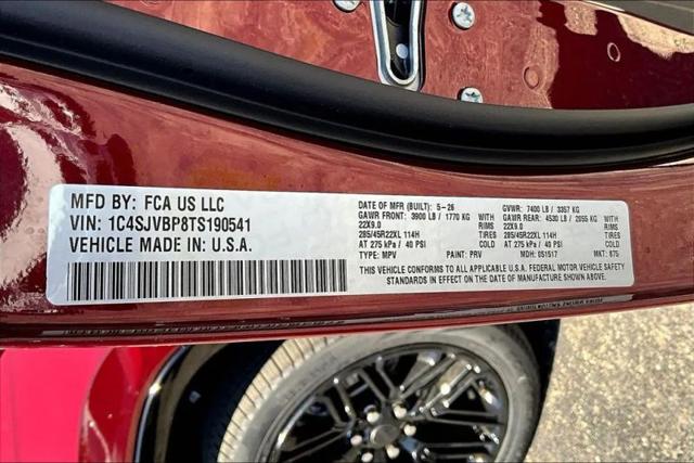 2026 Jeep Grand Wagoneer Limited Reserve 4x4