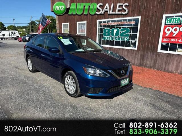 2019 Nissan Sentra SV for sale in Milton, VT