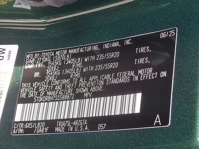 2025 Toyota Highlander Limited