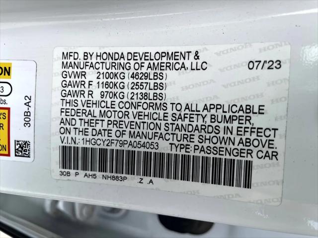 2023 Honda Accord Hybrid Sport-L