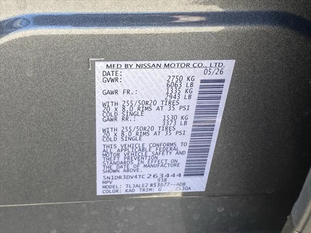 2026 Nissan Pathfinder Platinum