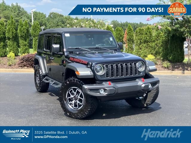 2025 Jeep Wrangler 4-Door Rubicon 4x4 for sale in Duluth, GA