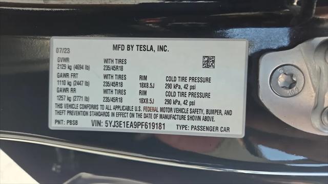 2023 Tesla Model 3 Rear-Wheel Drive
