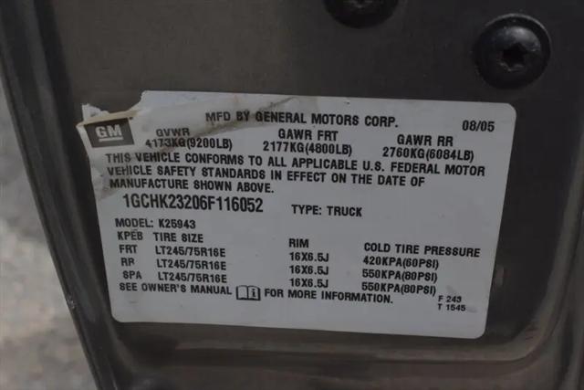 2006 Chevrolet Silverado 2500HD LT3