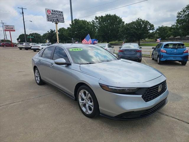 2025 Honda Accord Sedan LX for sale in Garland, TX