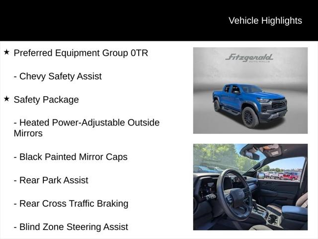 2023 Chevrolet Colorado 4WD Crew Cab Short Box Trail Boss