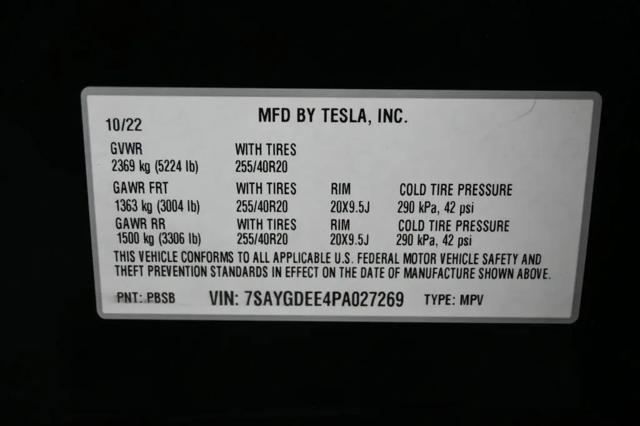 2023 Tesla Model Y Long Range Dual Motor All-Wheel Drive
