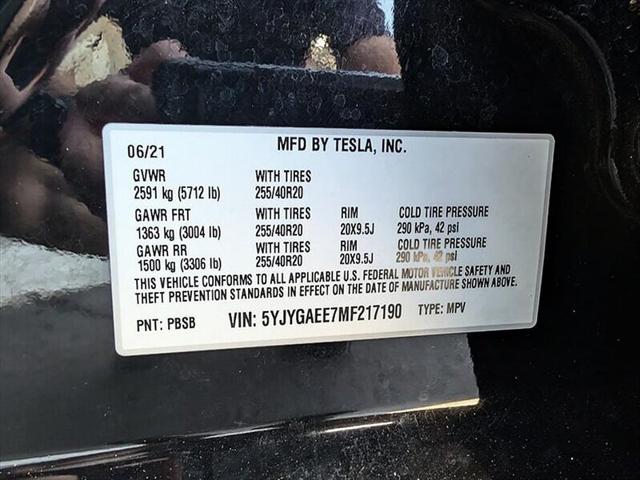 2021 Tesla Model Y Long Range Dual Motor All-Wheel Drive