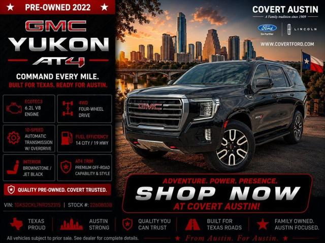 2022 GMC Yukon 4WD AT4 for sale in Austin, TX