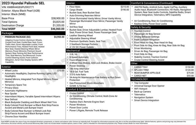 2023 Hyundai Palisade SEL 2023 Hyundai Palisade SEL