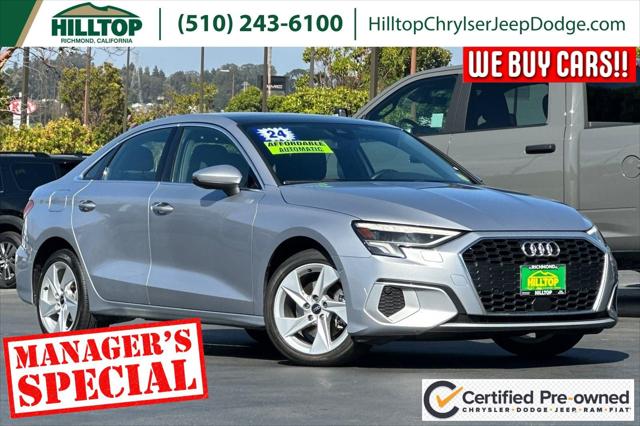2024 Audi A3 Premium 40 TFSI Front-Wheel Drive S tronic for sale in Richmond, CA