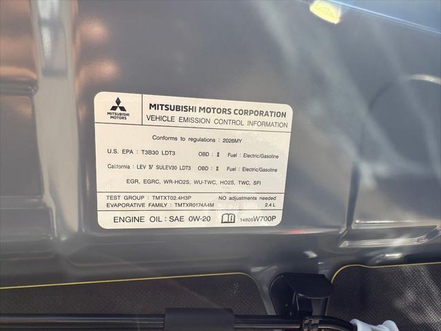 2026 Mitsubishi Outlander PHEV SE S-AWC