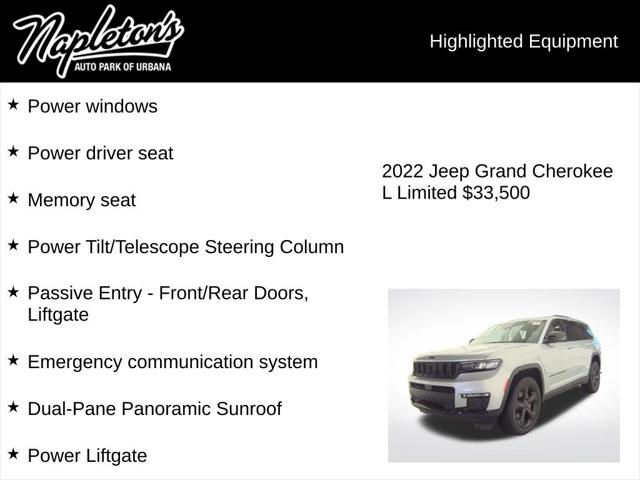 2022 Jeep Grand Cherokee L Limited 4x4