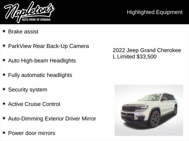 2022 Jeep Grand Cherokee L Limited 4x4