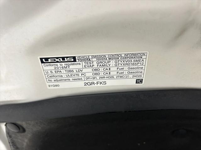 2016 Lexus GS 350 GS 350 Sedan 4D